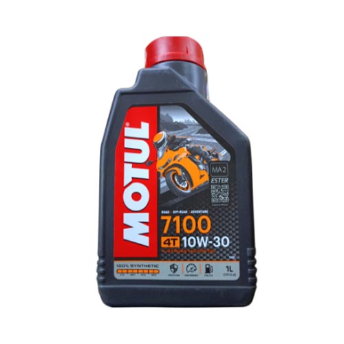 MOTUL 7100 4T Synthetic 10W30 Motor-Cycle Engine Oil 1 Liter