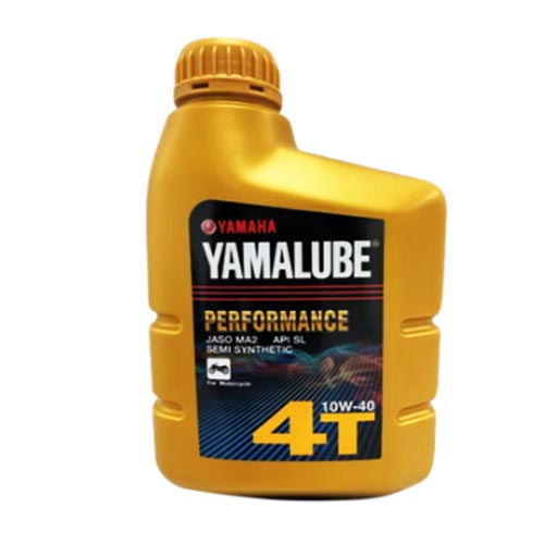 Yamalube 10W-40 Semi-Synthetic Engine Oil for Yamaha Motorcycles
