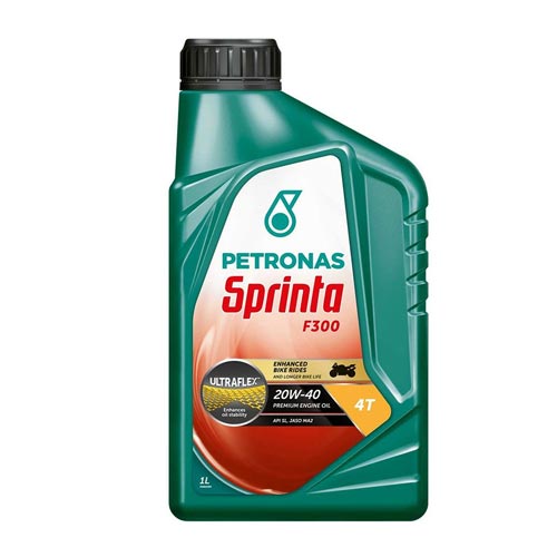Petronas Sprinta F300 20W-40 SM Oil for Scooter (1L)