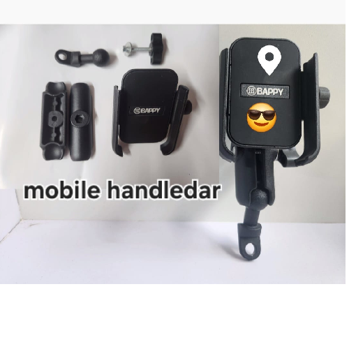 MOTORCYCLE  Mobile Phone Holder (Handlebar) Bappy Motors Biker